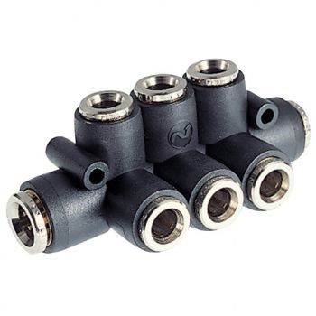 2 x Inlets, 6 x Outlets