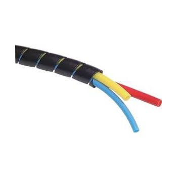 Binding spirals made of HD-PE, extruded