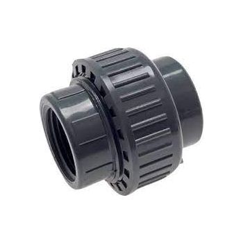 Screw connections with adhesive socket and female thread, PVC-U (only for plastic thread), PN 16
