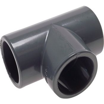 Adhesive sockets T-pieces PVC-U, PN 16
