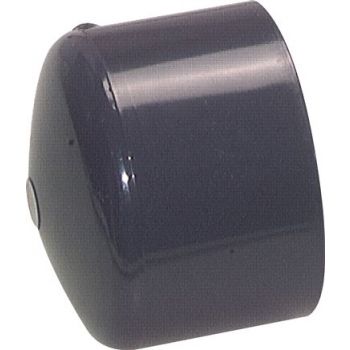 End caps with adhesive socket, PVC-U, PN 16
