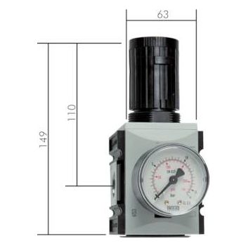 Pressure regulators & precision pressure regulators - Futura model series 2, up to 5200 l/min