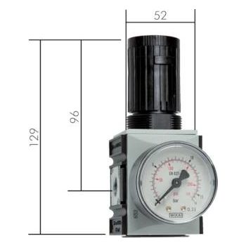 Pressure regulators & precision pressure regulators - Futura model series 1, up to 2500 l/min