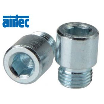 Threaded bolt, for round cylinders Ø 32 - 63