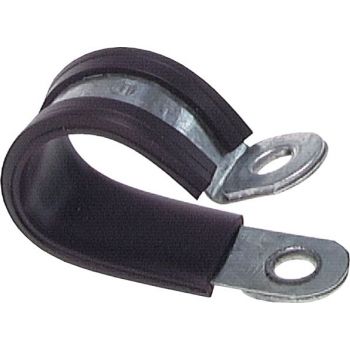 Rubber-coated pipe clamps, DIN 3016-1 (shape D1)
