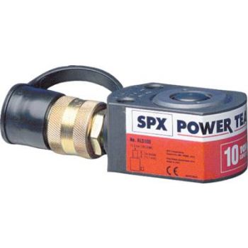 Single-acting flat cylinder with spring return, 5-150 tons lifting force