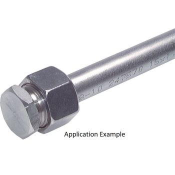 Blind fittings for cutting ring fittings*