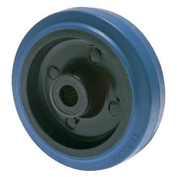 Elastic solid rubber castors - wheels, 100 - 350 kg
