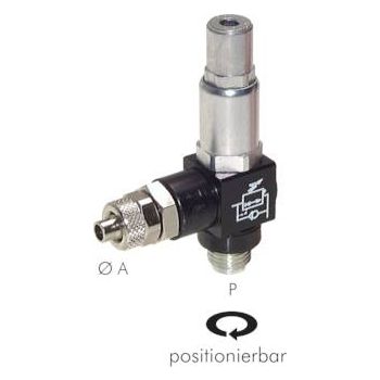 Air conserving valves - pressure regulators with check valves