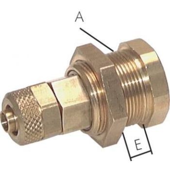 Quick release coupling sockets with union nut & bulkhead threads, NW 5