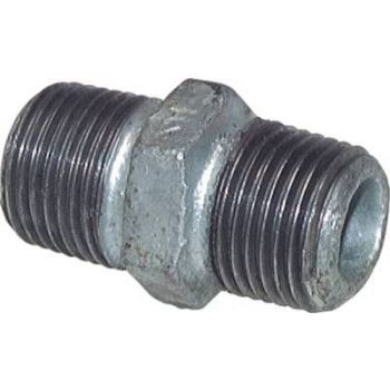 Double nipples with BSPT thread, up to 25 bar