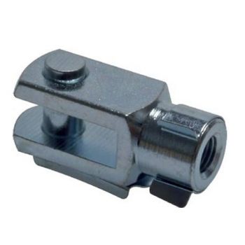 Yokes with bolts, for round cylinders ISO 6432