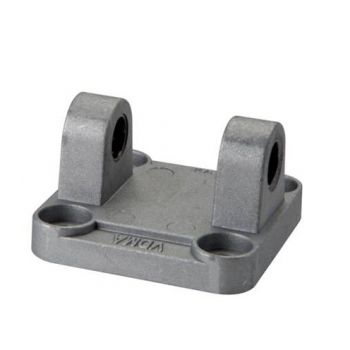 Swivel mountings fork, for pneumatic compact cylinders ISO 21287