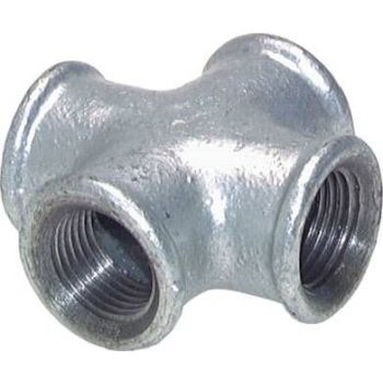 Crosspieces with female thread, up to 25 bar