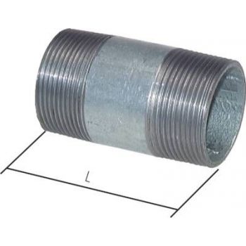 Double pipe nipple similar to EN 10241 (DIN 2982), up to 50 bar