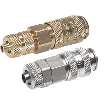 Coupling sockets with union nut, NW 2.7