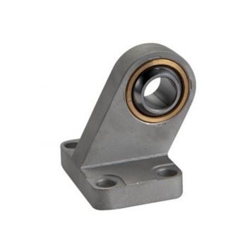 Swivel mountings 90° spherical clips, for compact cylinders ISO 21287