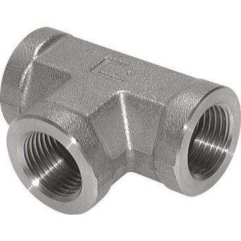 T-pieces with female thread, up to 350 bar