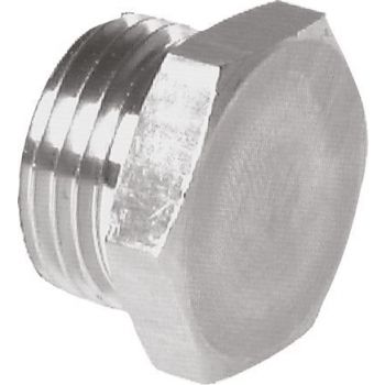 Closing plug with external hexagon, BSPP thread, up to 40 bar