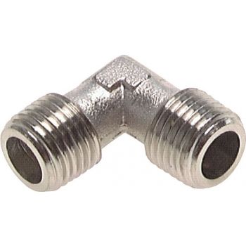 90° Elbow with male thread, up to 150 bar
