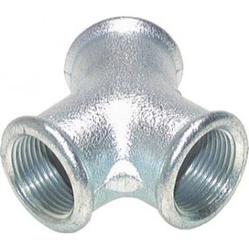 Air junctions 2-way with female thread, up to 25 bar