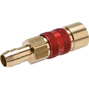 Coded coupling sockets with hose screw connection, NW 5