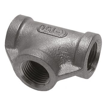 T-pieces with female thread (cast), up to 25 bar