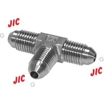 T-screw connections with JIC-thread (male), up to 310 bar