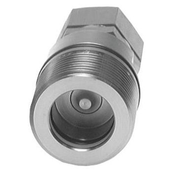 Quick connect screw couplings with female threads made of stainless steel, ISO 14541
