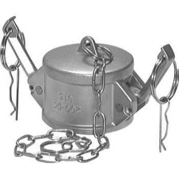 End caps for quick action chuck, Type DC