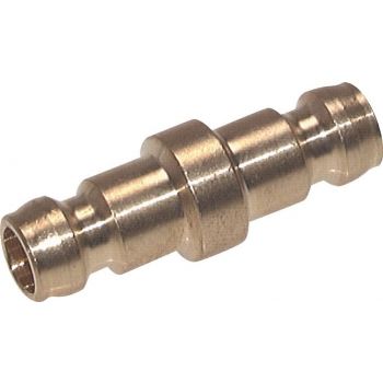 Coupling plugs, without valve, DN 6 (9 mm spigot)