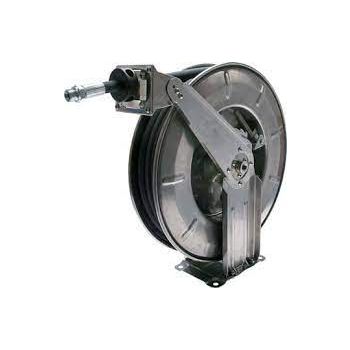 Automatic hose reel for hydrolic oil amd water, up to 150°C, PN 220
