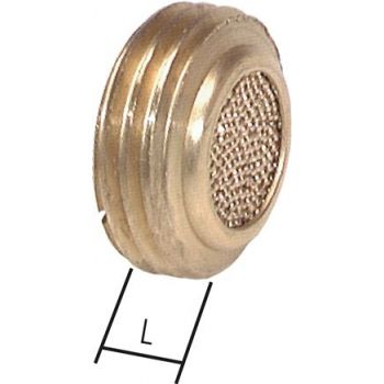 Silencer for sinking in female thread