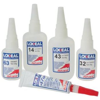 Instant adhesive, Loxeal and LOCTITE