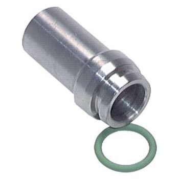 Welded nipple with O-ring seal