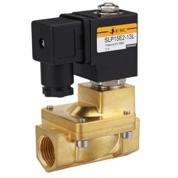 SLP Series 2/2 way solenoid valves made of brass, Eco-Line