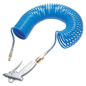 Blow guns sets with spiral hoses