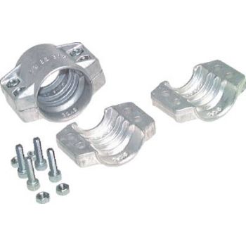 Clamps, 2-part, Dimensions acc. to EN 14420-3 (DIN 2817)
