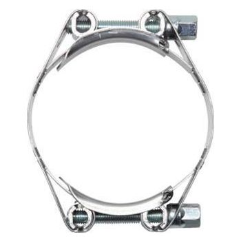 Hinge bolt clamps, 2-part