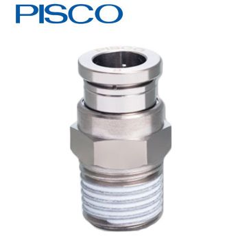 Push-in Stainless Steel Straight Fitting
