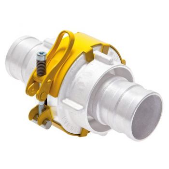 Safety clamp for Storz couplings