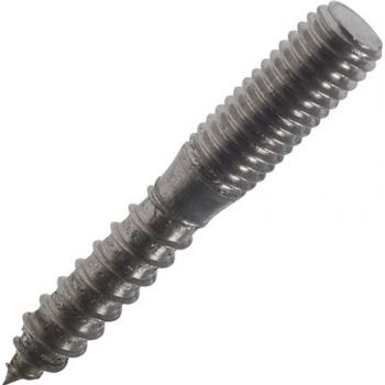 Bolts and threaded bars for pipe clamps