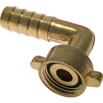 2/3 hose nozzles, with wing union nut, flat sealing, PN 16