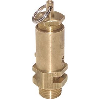 Adjustable safety valves, not component tested, (1 - 16 bar)