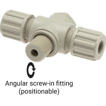 T-screwed connections (positioning)