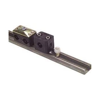 C-type carrier rails for lightweight model series, DIN 3015 T1