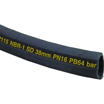 Tank truck suction- pressure hose, made of NBR, EN 12115