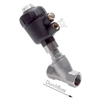 2/2-way valves with pneumatically actuated, Eco-Line