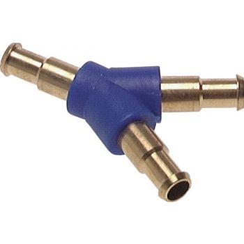 Y push-in connectors for PUR, PUN and PA hose, PN 10